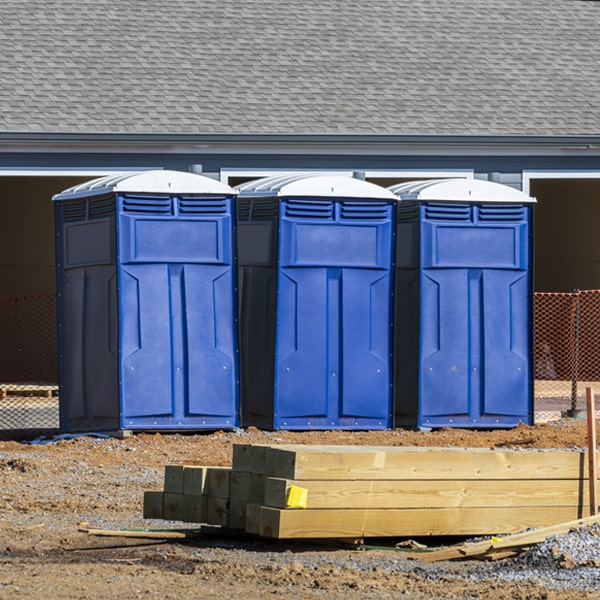 can i customize the exterior of the porta potties with my event logo or branding in Owen